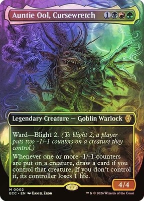 MTG: Lorwyn Eclipsed Commander - Blight Curse (Choose your Card)