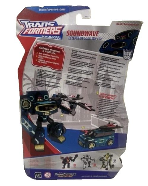 Hasbro Transformers Animated Deluxe Soundwave - Image 4 of 4
