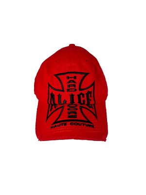 ALICE HOLLYWOOD HARDCORE Chopper Hat Red | eBay