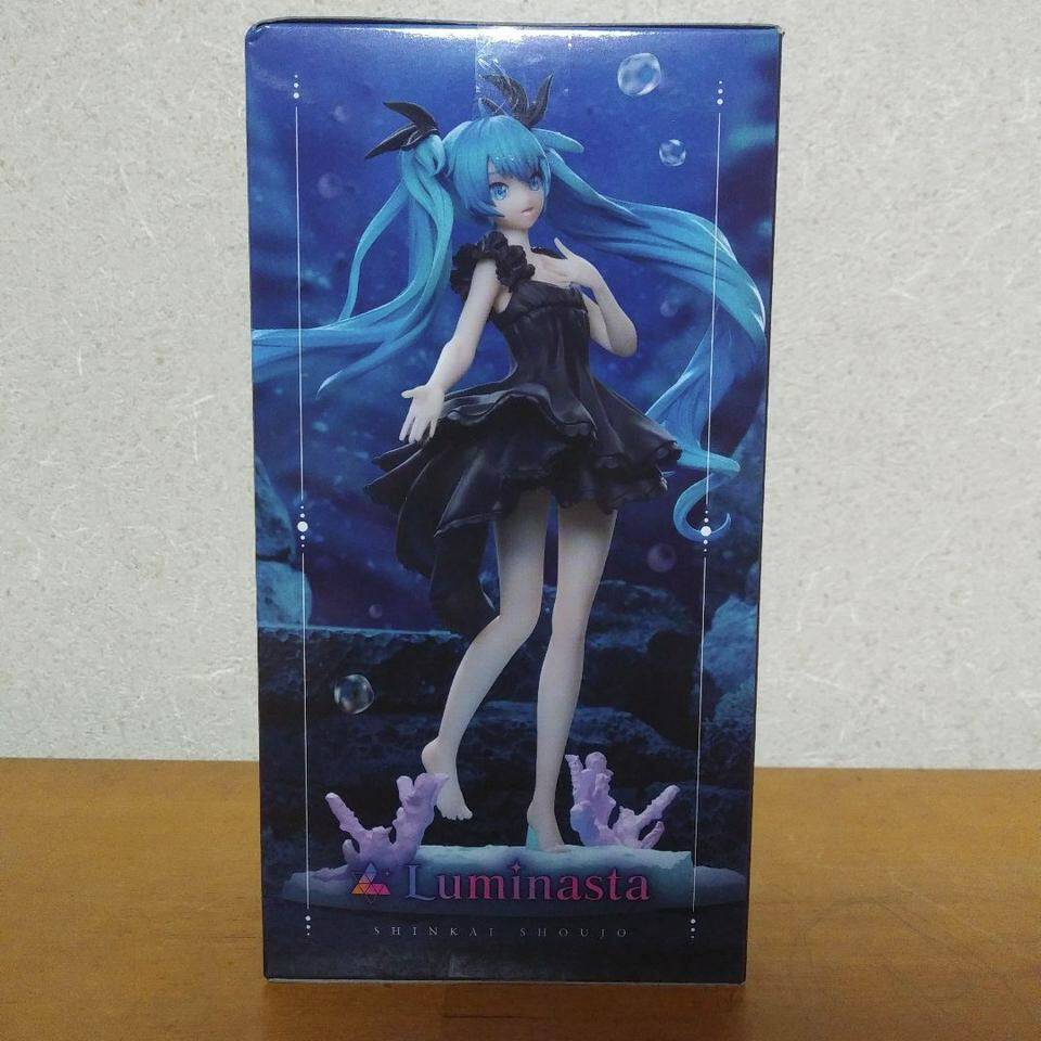 のみ　HATSUNE MIKU Deep Sea Girl ver. Luminasta Miku Deep Sea Girl Ver. Figure Japan Authentic