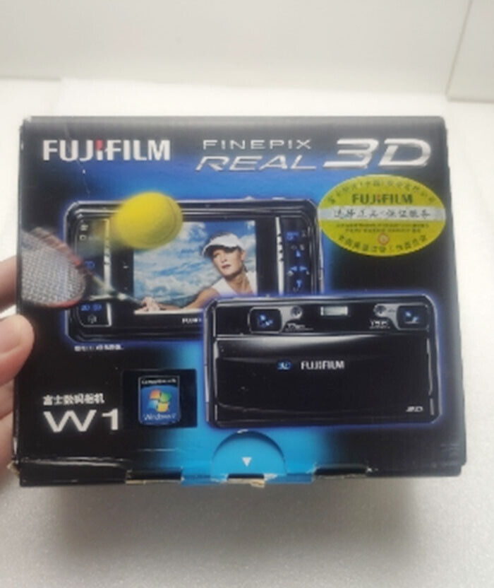 楽天最安値に挑戦】【楽天最安値に挑戦】FUJIFILM 3Dカメラ FinePix REAL ブラック F FX-3D W1 デジタルカメラ（コンパクト） 