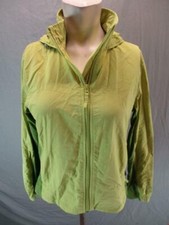Columbia Size XS Womens Green Athletic Full Zip Hooded Windbreaker Jacket GR6787