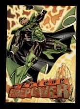 1996 SKYBOX DC OUTBURST MAXIMUM FIREPOWER #15 PARALLAX IN COMMAND!