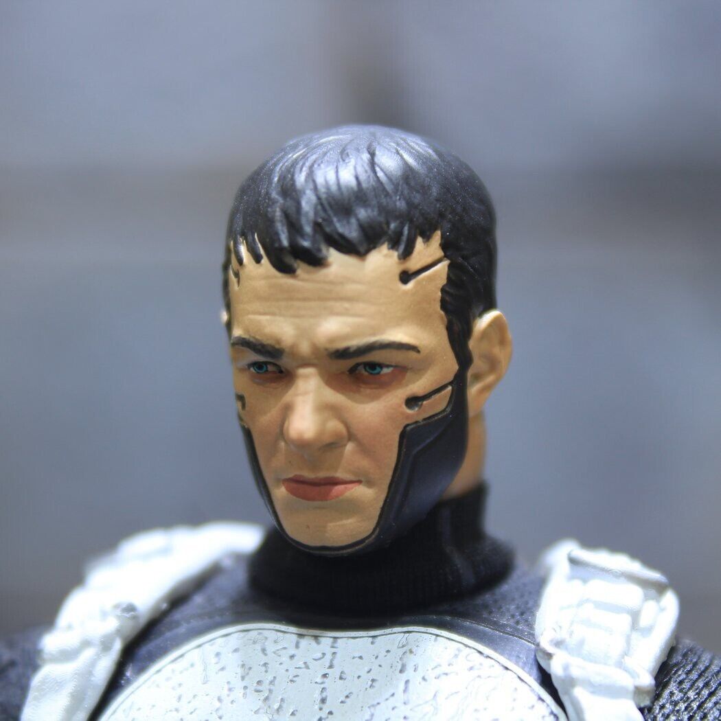 1/12 Custom Marvel Legends Punisher Frank Castle 2099 Unmasked Head Sculpt