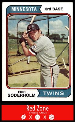 Eric Soderholm Rangers 1974 Topps - #503 Eric Soderholm EX+ | eBay