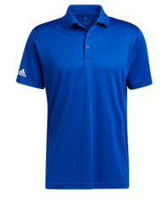 ADIDAS GOLF Men's PERFORMANCE Short Sleeve Polo Shirt Collegiate Royal Sz M NWT