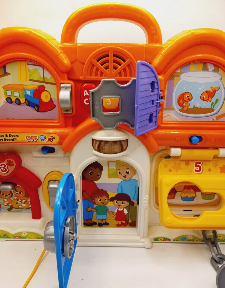 VTech Latches and Doors Busy Board Developmental Benefits Works Great! - Image 3 of 4