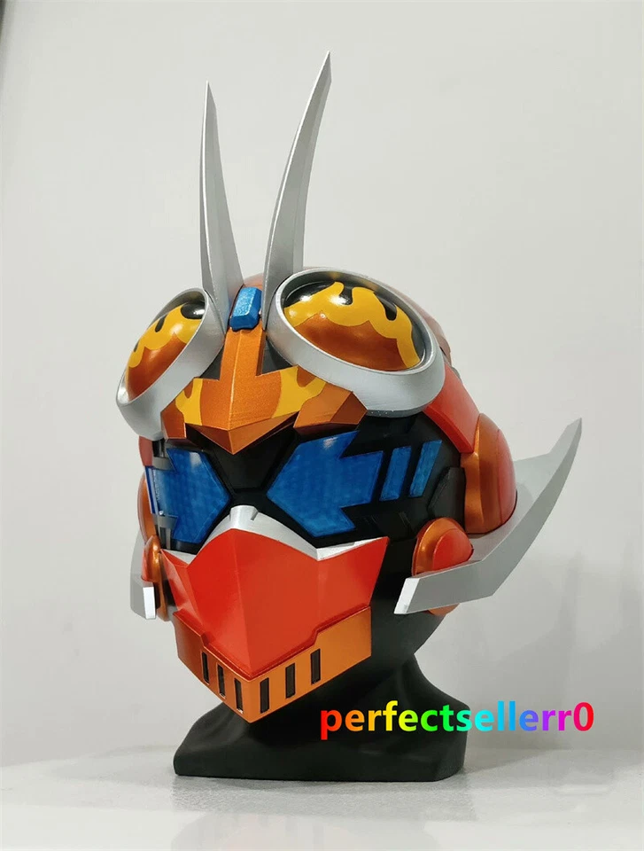 Casco KAMEN RIDER Gotchard Daybreak Flame 1:1 Usable Cosplay Producto Acabado Foto 2 de 4