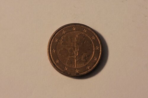 SEHR SELTENE 2002-A 1 CENT EURO MÜNZE DEUTSCHLAND FÜR SAMMLER - Bild 2 von 2