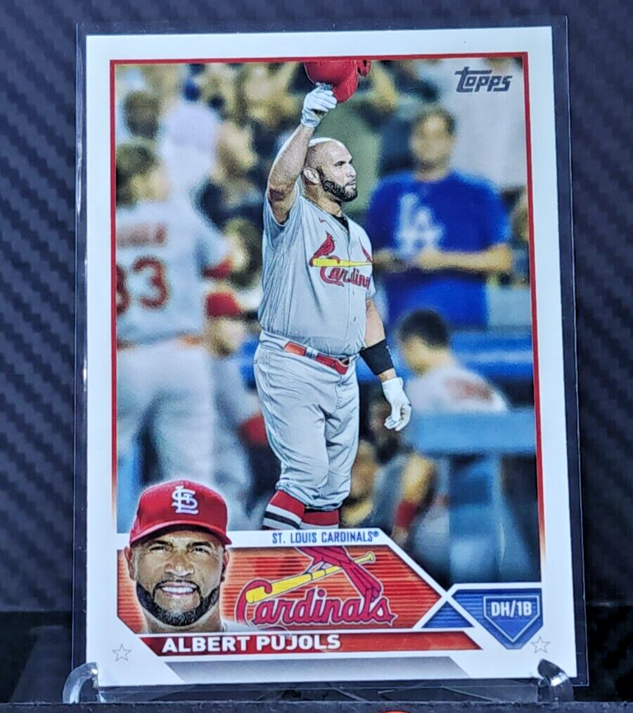 Albert Pujols 2023 Topps Series 1 #5 St. Louis Cardinals Farewell