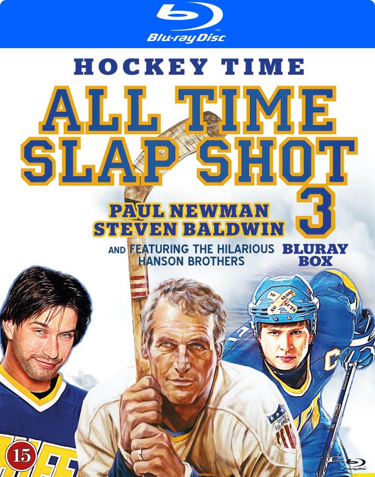 Hockey time - All time Slap Shot 3-Movie Collection Blu-ray English audio