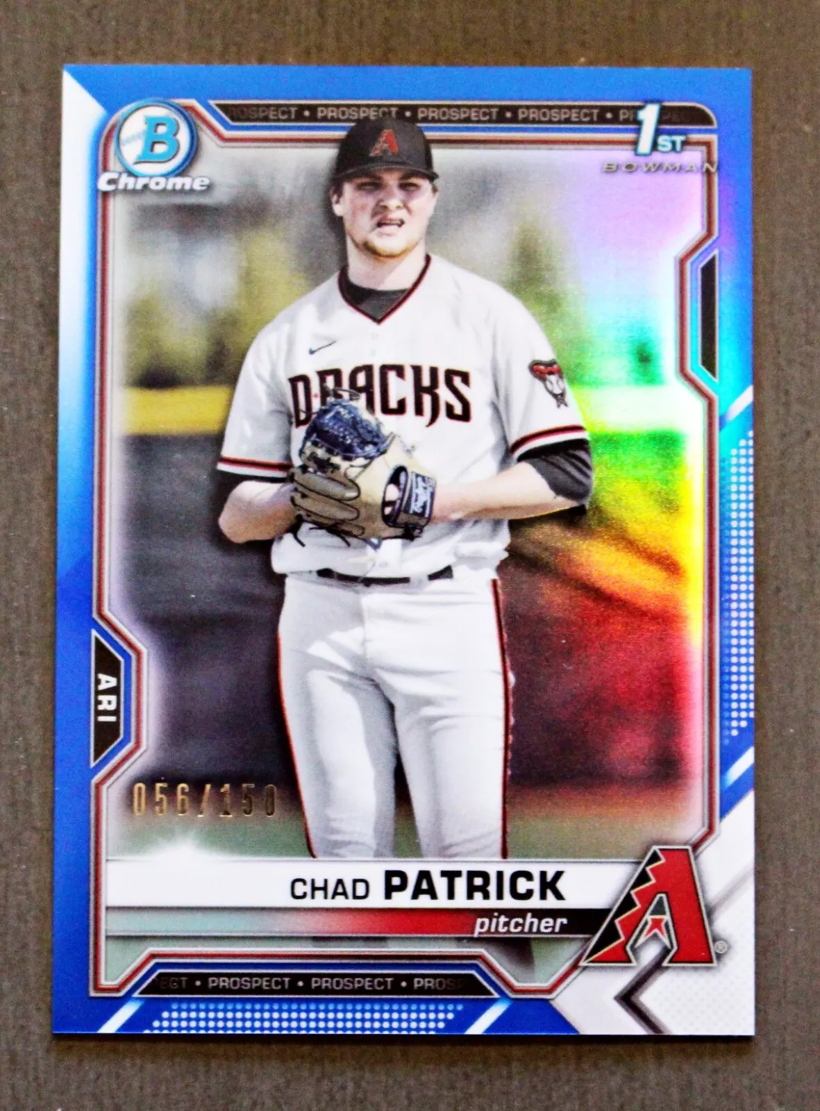 Chad Patrick trading card