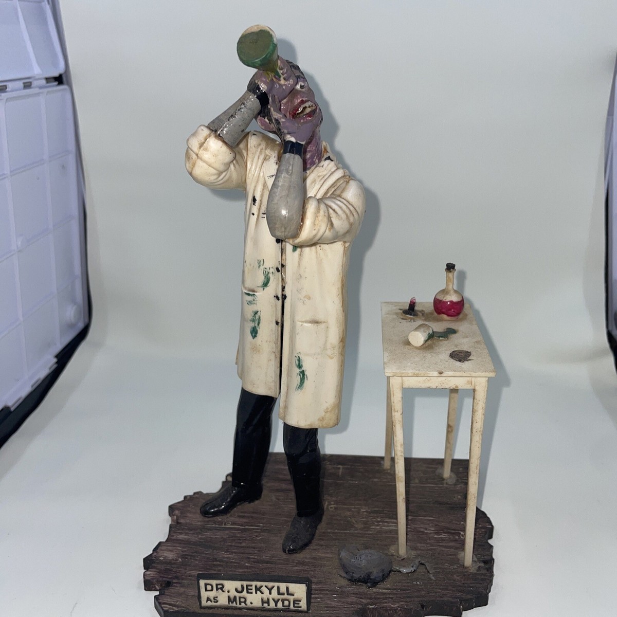Vintage 1964 Aurora “Dr. Jekyll As Mr. Hyde” Model Kit Built