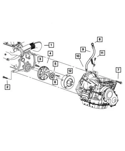 Genuine Mopar 2001- 2020 Chrysler Sebring Front Oil Filler Tube Seal 6030608 - Image 3 of 3
