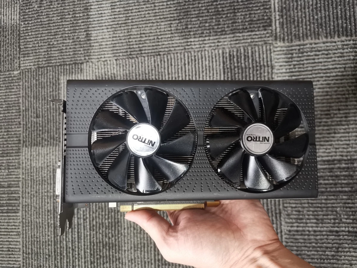SAPPHIRE NITRO AMD Radeon RX580 8GB 2048SP GDDR5 Graphics Video Card RX 580