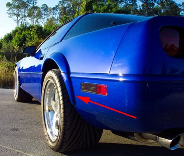 Best HD Pictures about  Corvette C4 Fender Flares  with No AI Images