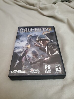 Call of Duty 2 - PC CD Rom Game - 6 Disc Set + Manual & Key Code