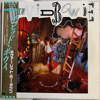 LP David Bowie - Never Let Me Down JAPAN EMI America - EYS-91221 1987 mit OBI