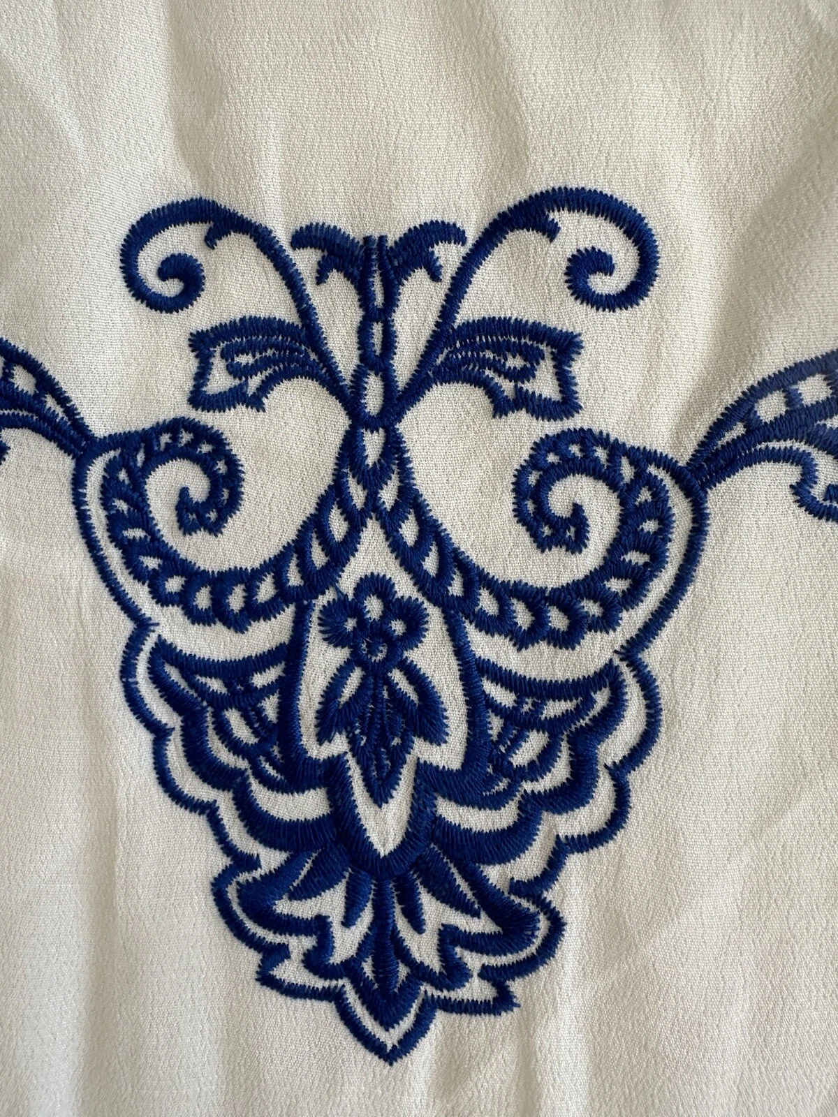 OFF WHITE Abito donna nuovo con etichette Lulu's Large bianco sporco ricamato