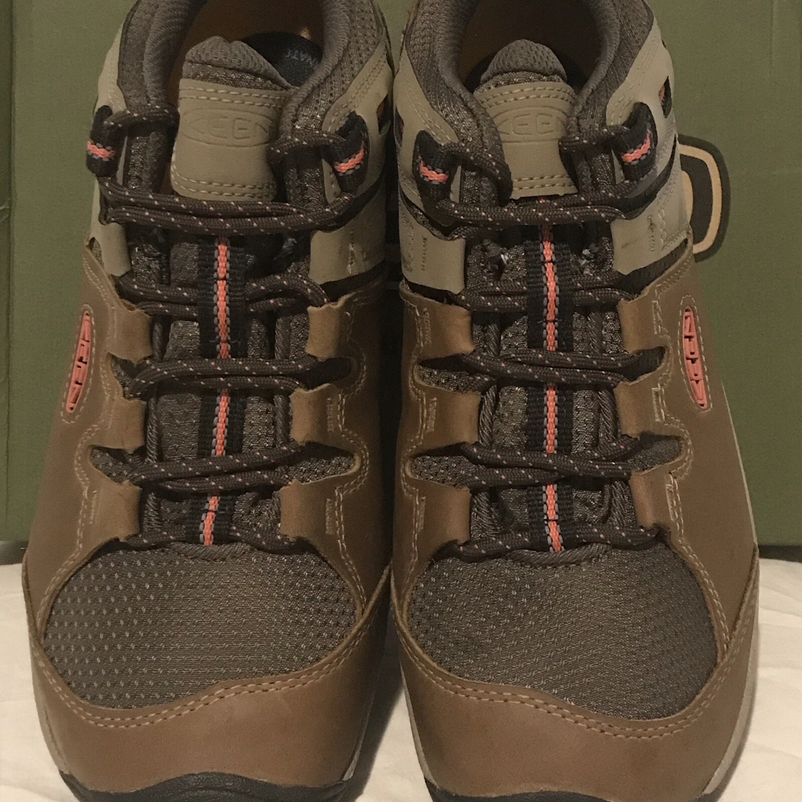 Scarpe sneakers da trekking impermeabili Steens da donna taglia 10 M nuove Keen 1022336