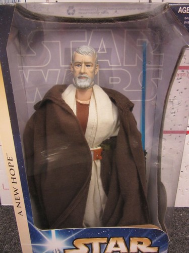 NEW Star Wars A New Hope Tatooine Encounter Obi-Wan Kenobi Figure 1:6 Scale 12" - Picture 2 of 7