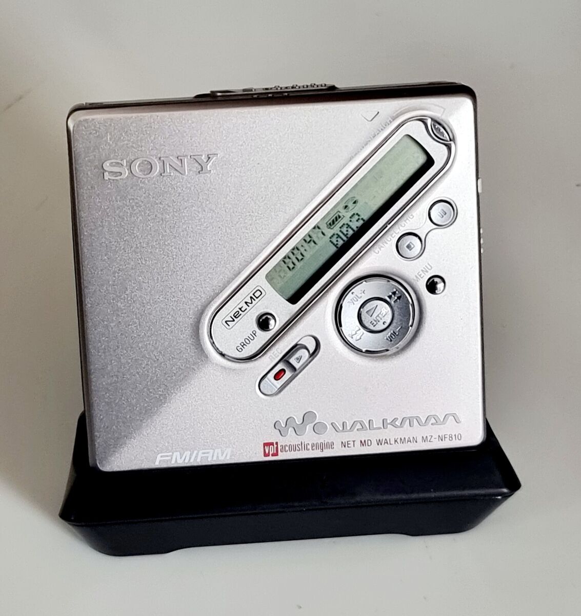 New Sony Walkman MZ-NF810 Net MD/Radio Discman Recorder New Sony Walkman MZ-NF810 Net MD/Radio Discman Recorder