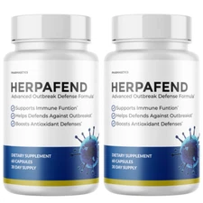 Herpafend - Supports Wellness and Promotes Skin Balance - 2 Bottles