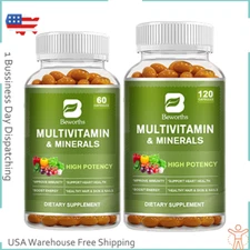 Multivitamin & Minerals Capsules for Men Women Highest Potency Immunity Booster
