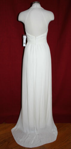 NICOLE MILLER GRIECHISCH INSPIRIERTES HALTER BRAUT HOCHZEITSKLEID 6 $ 1100 FA0028 - Bild 7 von 9