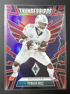 2025 Panini Phoenix #32 Tyreek Hill Thunderbirds Red Prizm #/249