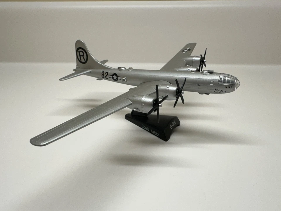 1:75 Alloy Fiat CR.42 Falco &Model Power B-29 Heavy bomber 1:200 - Image 2 of 4