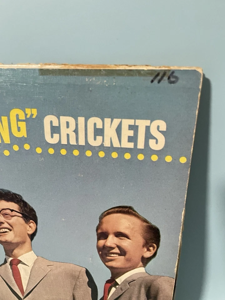 BUDDY HOLLY - “The Chirping Crickets” 1957 Yellow Label Promo ULTRA RARE!!! - Image 4 of 4