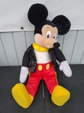 Vintage Applause Disney Mickey Mouse 27" Stuffed Plush Doll Made In Korea Large