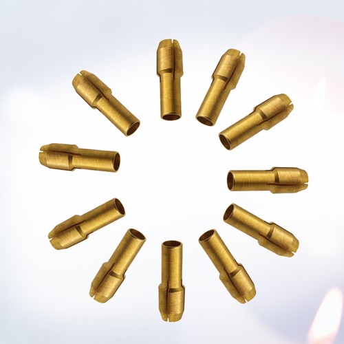 11PCS Per Set 0.5-3.2mm Size Electric Grinder Cross Drill Chuck Brass Chuck - Picture 11 of 11