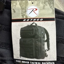 Rothco Fast Mover Tactical Backpack - MOLLE Compatible Gear Bag