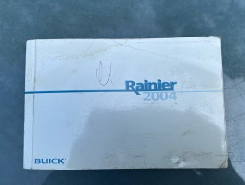 Buick Rainier 2004 juego manual del propietario con estuche OEM - Imagen 2 de 10