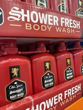 Old Spice Swagger Body Wash 33.4 fl oz Pump 4 Pack Cedarwood Shower Fresh