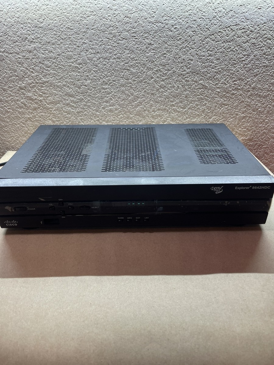 Cisco Explorer 8642HDC Digital Video TV Tuner Receiver HD