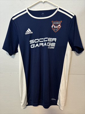 Adidas Soccer Garage.Com San Diego Soccer Club Jersey/Shirt Men s Size Small 