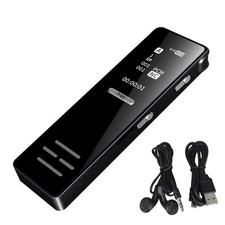 Longest 1200Min Recording Time - 8 Core DSP Voice Recorder with 128GB Support