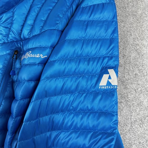 Eddie Bauer Jacket Mens Tall Large First Ascent EB800 Down Puffer Lightweight - Picture 2 of 10