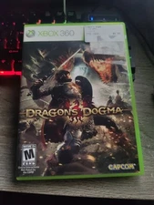 Dragon's Dogma 1 COMPLETE Good Condition Xbox 360 With Manual 