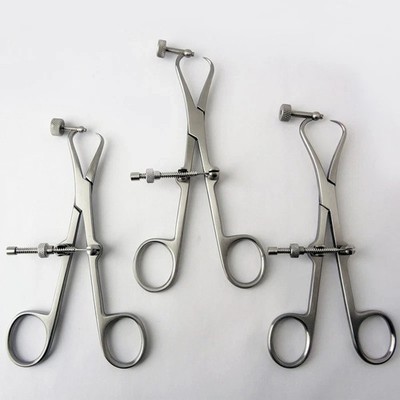 Orthopedic Surgical Instruments - Plate Holding & Drill Guide Forceps 3pcs