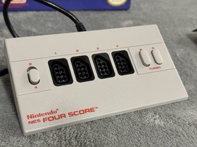 Nintendo NES Four Score Module, Original Box, and Manual