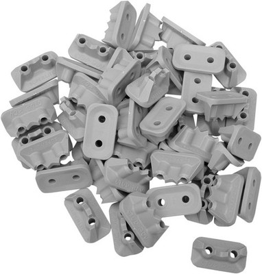 Stud Boy Super Lite Pro Series Double Backers Grey For Single Ply Tracks 24-Pack