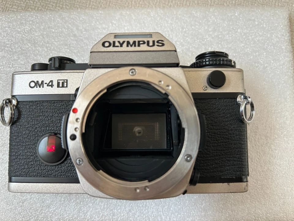 [Exc+5] Olympus OM-4 Ti Titan analoge Spiegelreflexkamera 35 mm Gehäuse aus Japan - Bild 3 von 4