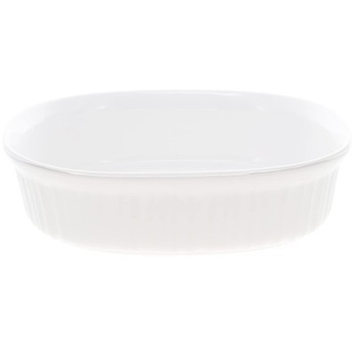CorningWare FS2 2.5qt Oval French White Casserole Dish