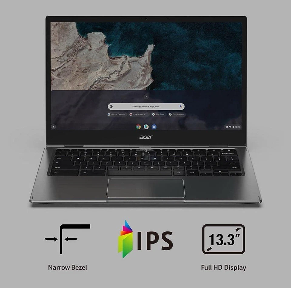 Acer Chromebook Spin 513 Touch Screen R841T-S4ZG 13.3" Yes 2 in 1 Chromebook - Immagine 3 di 4