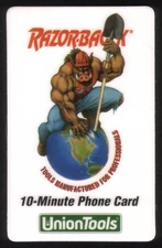 10m Razorback UnionTools: Tools Manufactured For Professionals Phone Card