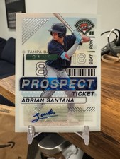 Panini Prospect Edition Adrian Santana Optic Prospect Ticket RC Auto